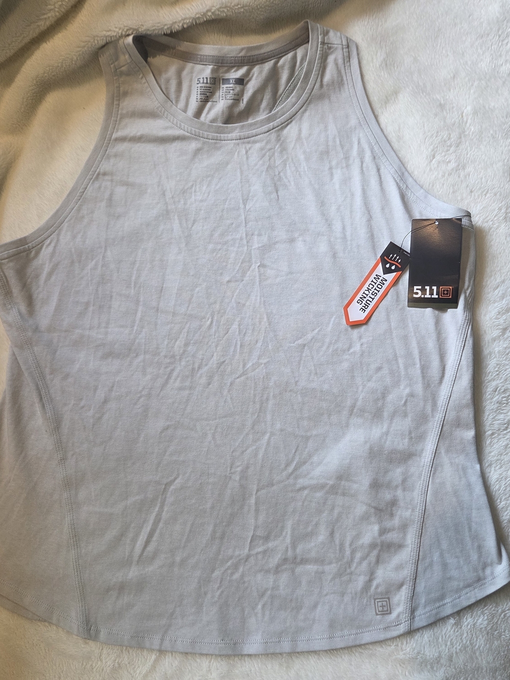 5.11 Tactical Women's Light Gray Tank Top. NWT
